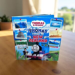 Rare 2019 Thomas Comes to New Zealand Hard Cover Book